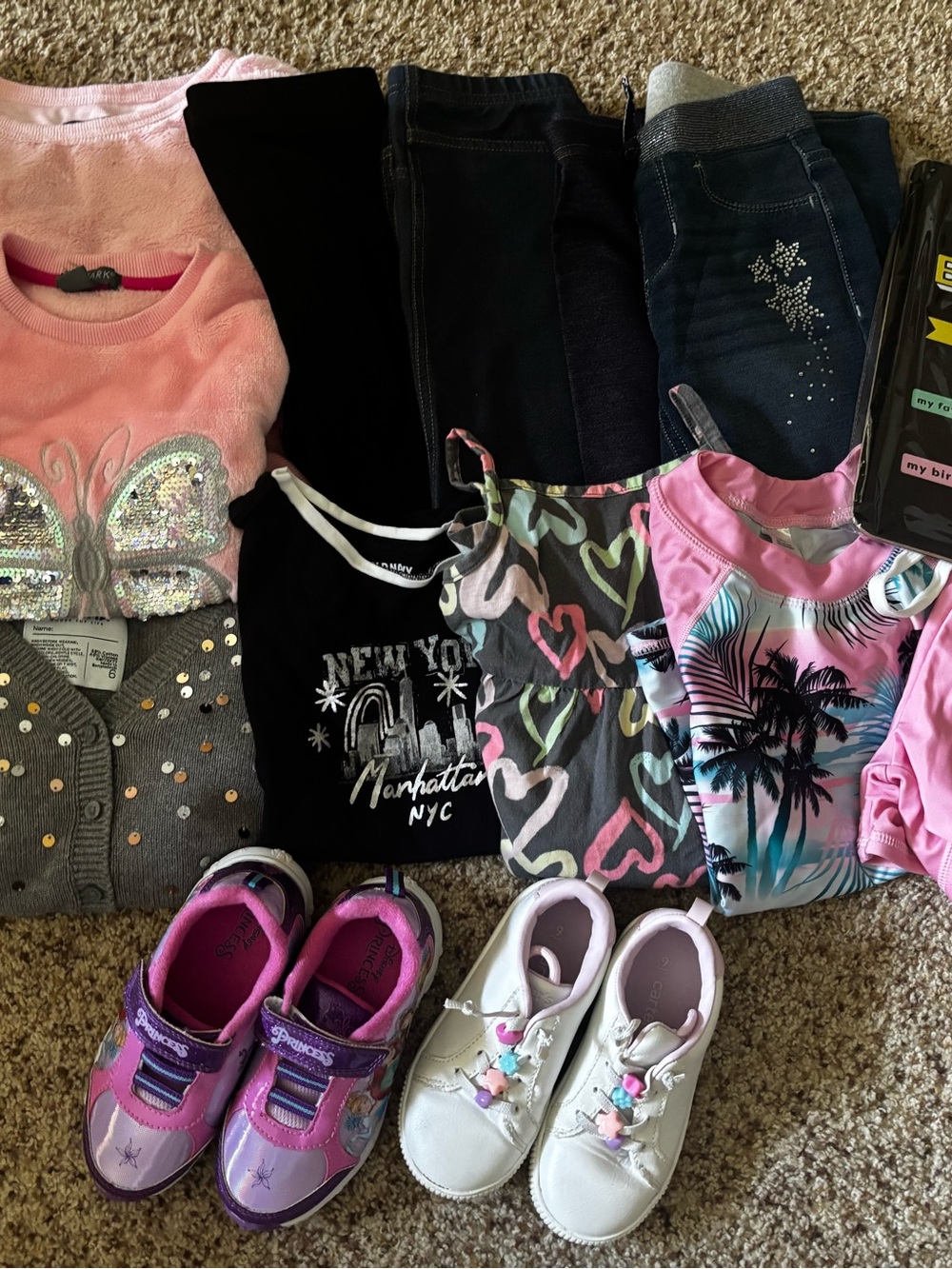 Large Girls Kids Bundle Size 6-7/8